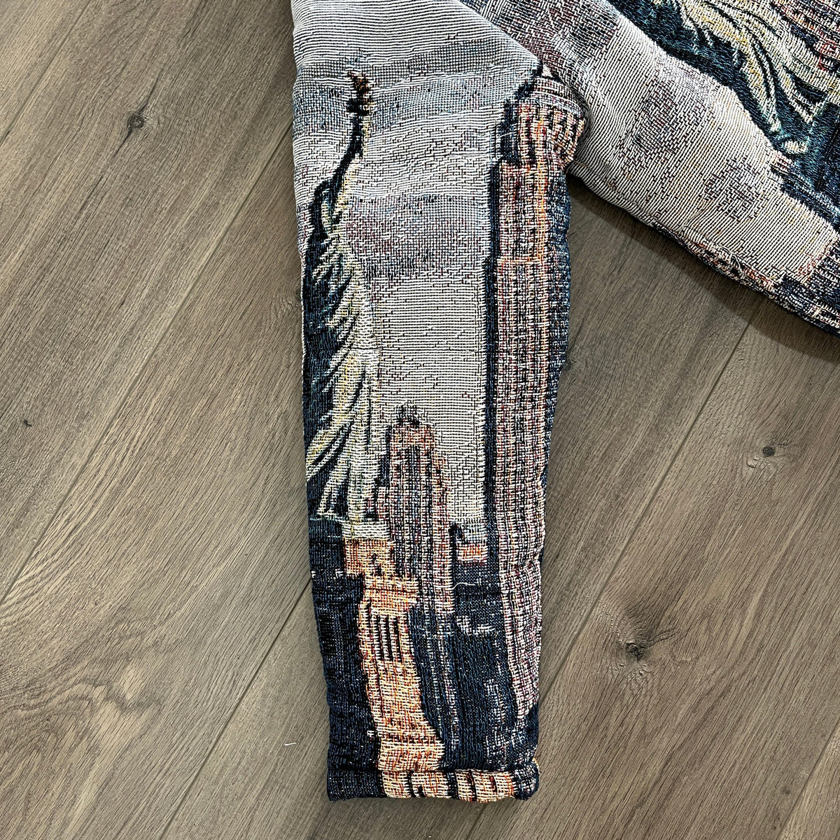 NY CITY TAPESTRY COAT