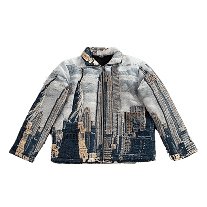 NY CITY TAPESTRY COAT
