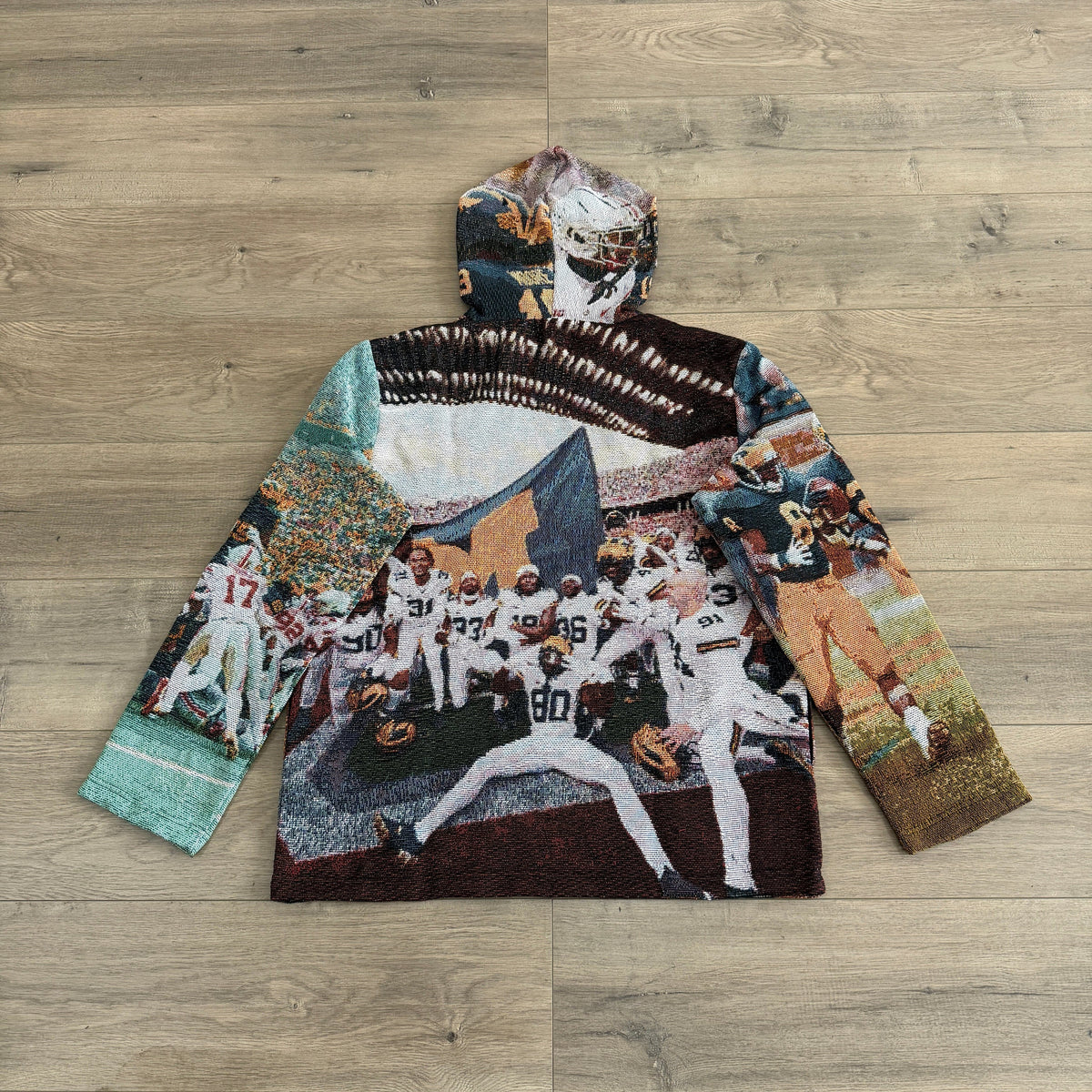 OHIO VS MICHIGAN TAPESTRY HOODIE