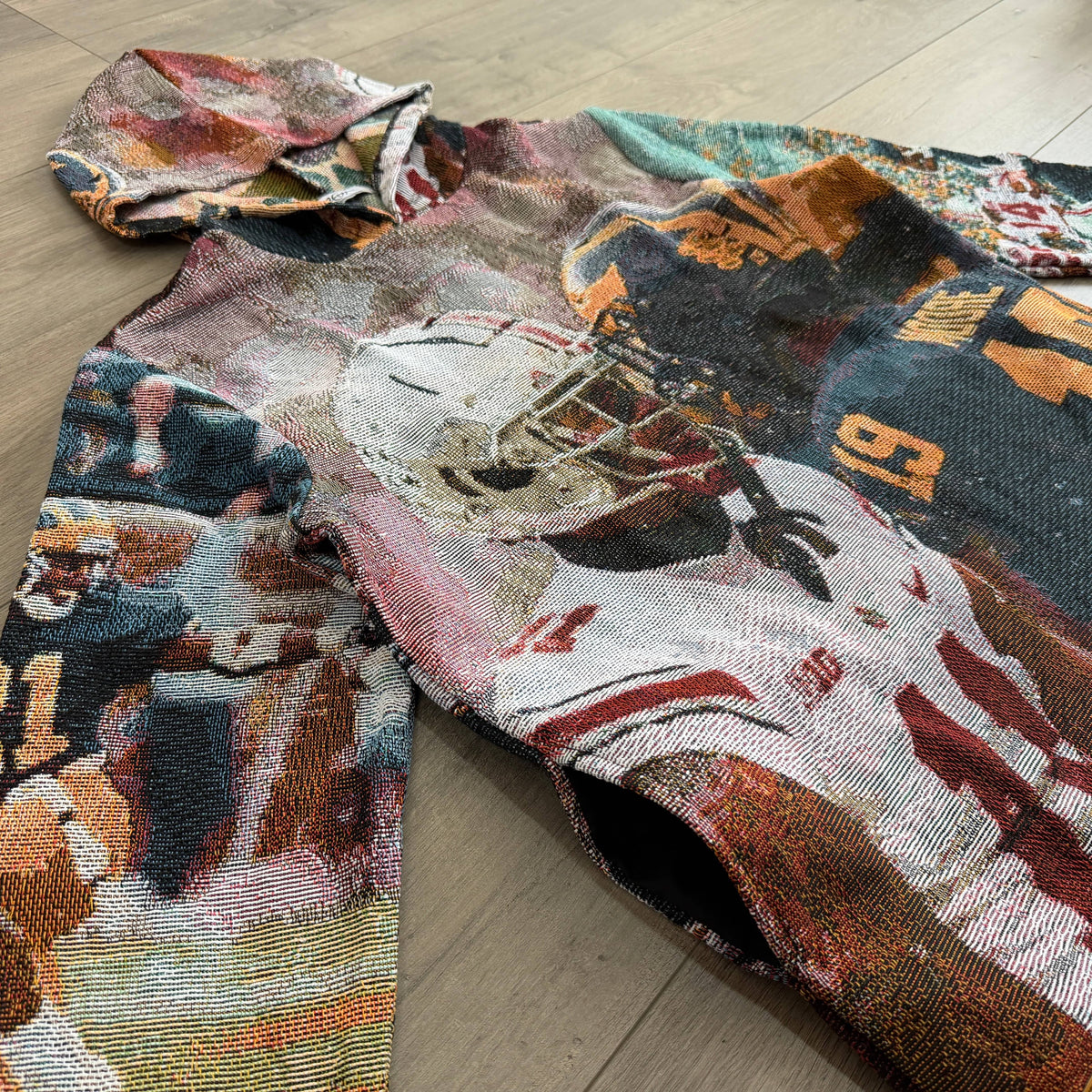 OHIO VS MICHIGAN TAPESTRY HOODIE