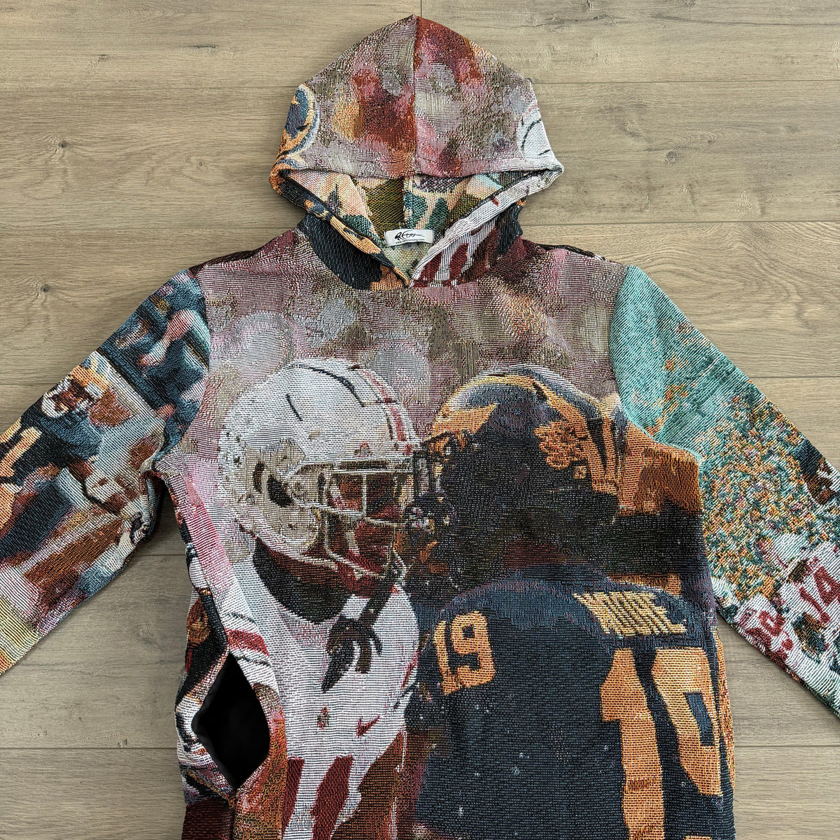 OHIO VS MICHIGAN TAPESTRY HOODIE
