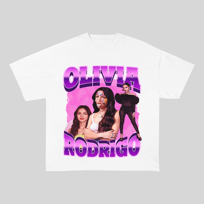 OLIVIA HEAVY WEIGHT COTTON TEE-9134