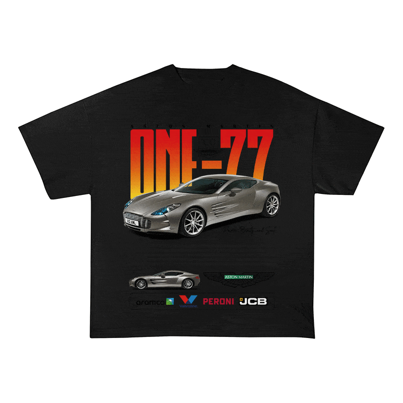 ONE 77 HEAVY WEIGHT COTTON TEE-8834