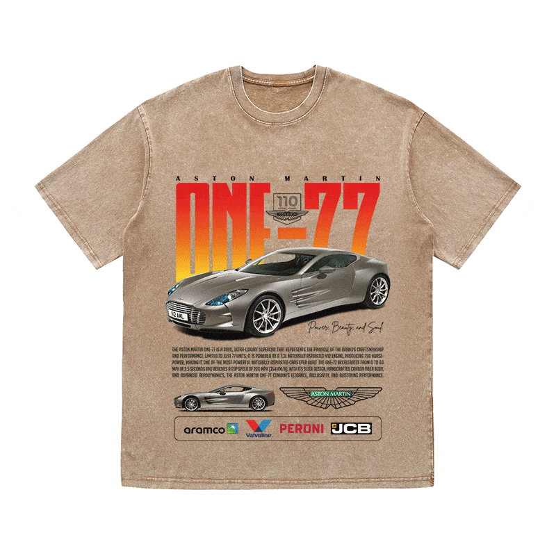 ONE 77 HEAVY WEIGHT COTTON TEE-8834