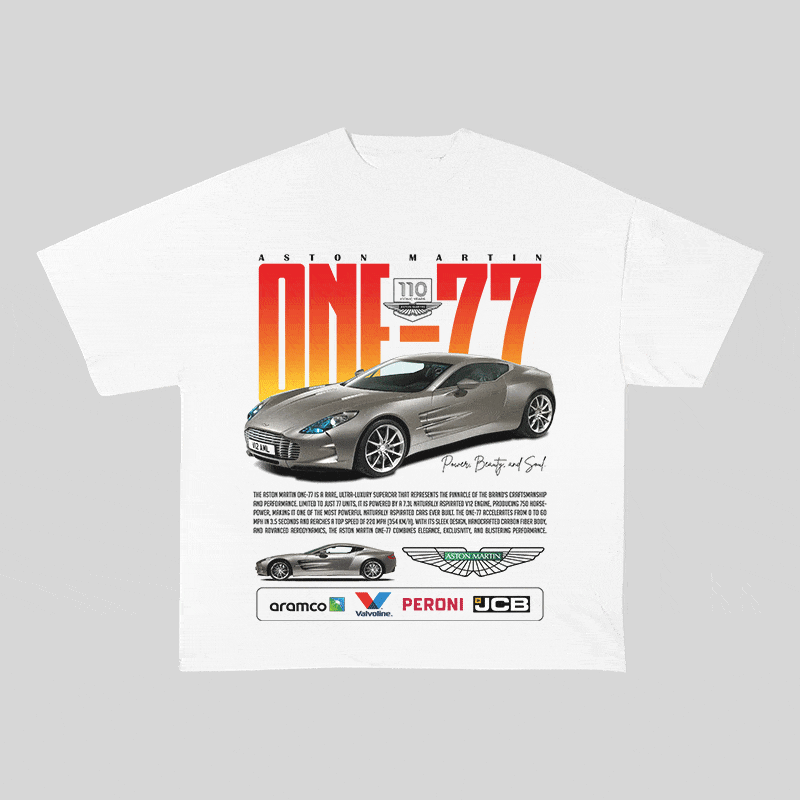 ONE 77 HEAVY WEIGHT COTTON TEE-8834