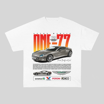 ONE 77 HEAVY WEIGHT COTTON TEE-8834