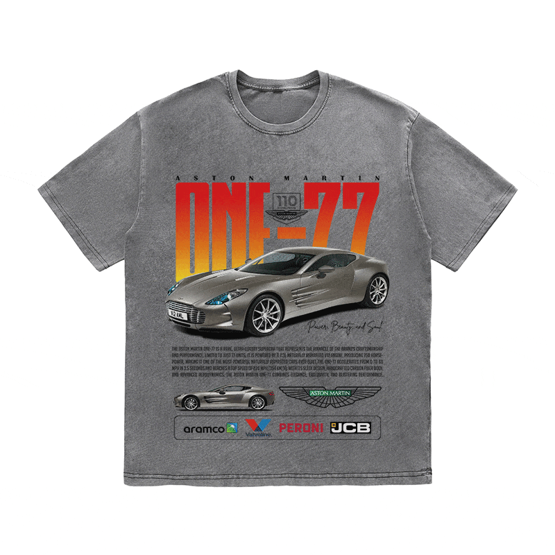 ONE 77 HEAVY WEIGHT COTTON TEE-8834