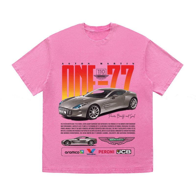 ONE 77 HEAVY WEIGHT COTTON TEE-8834