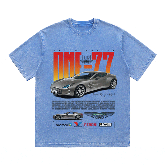ONE 77 HEAVY WEIGHT COTTON TEE-8834