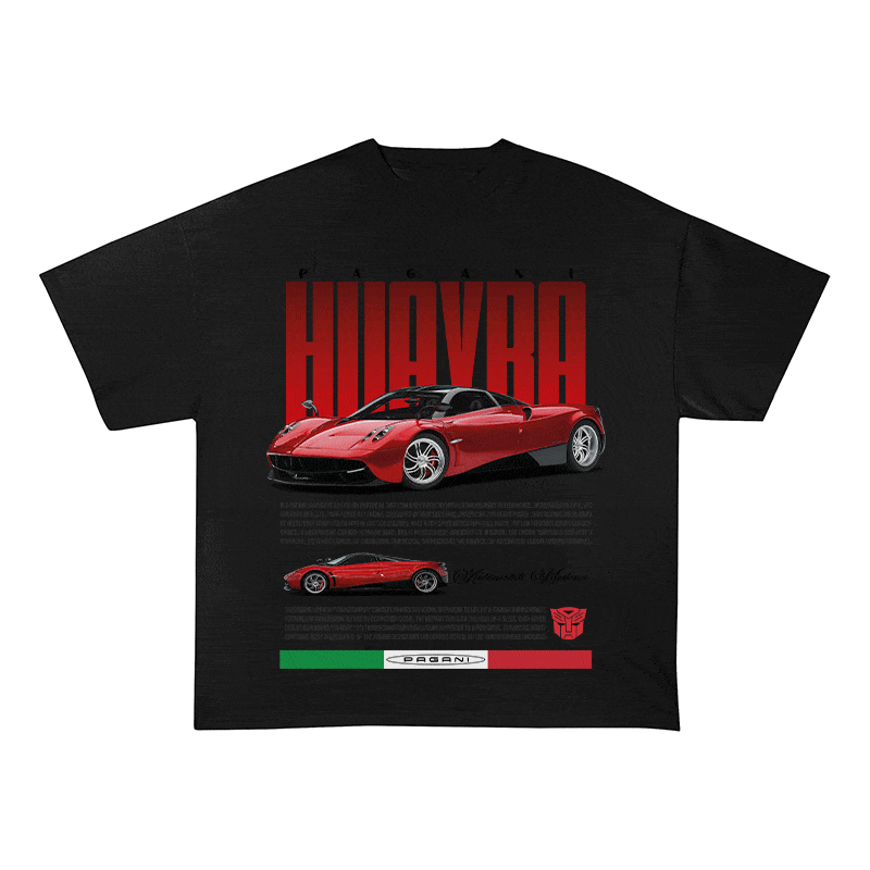 PAGANI HUAYRA HEAVY WEIGHT COTTON TEE-8836