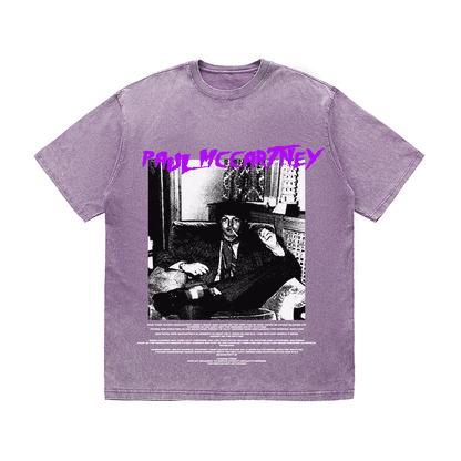 PAUL MCCARTNEY HEAVY WEIGHT COTTON TEE-8944