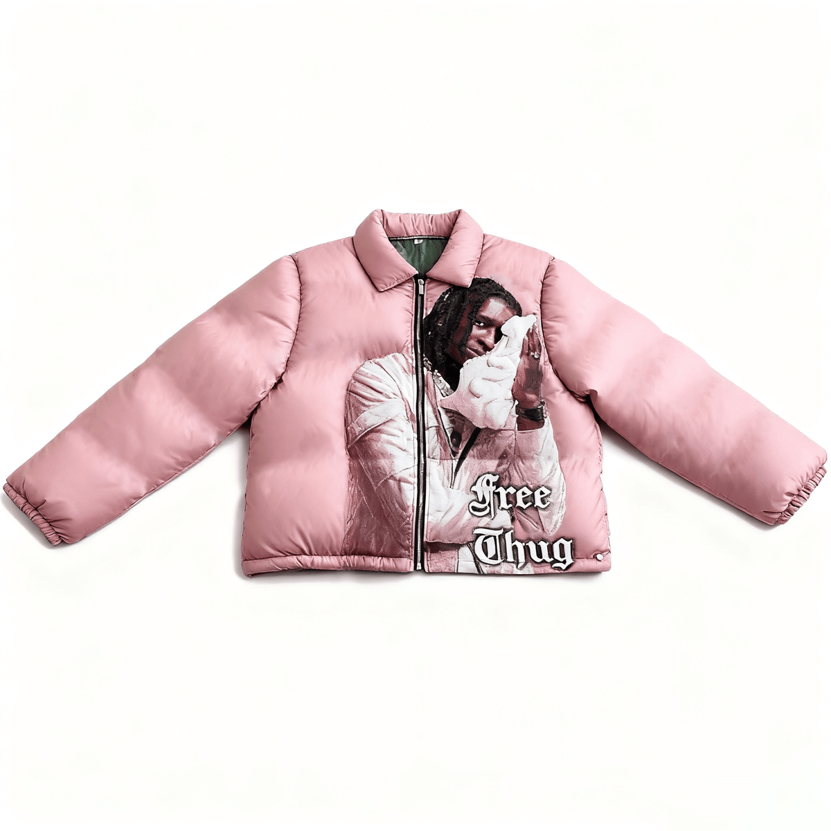 PINK YSL TAPESTRY COAT