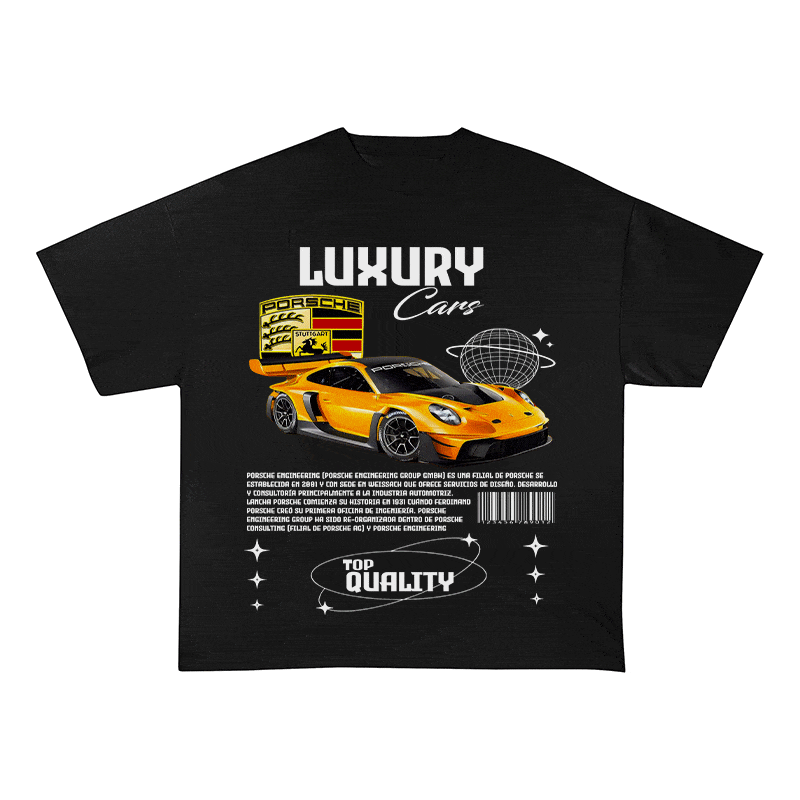 PORSHE HEAVY WEIGHT COTTON TEE-9110