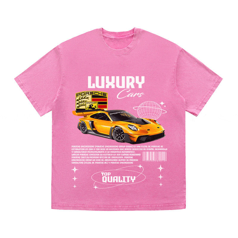 PORSHE HEAVY WEIGHT COTTON TEE-9110