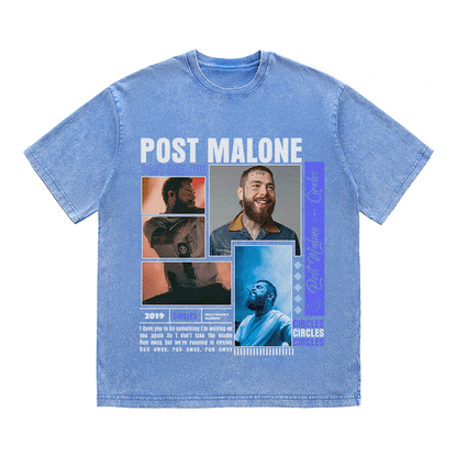 POST MALONE HEAVY WEIGHT COTTON TEE-9016