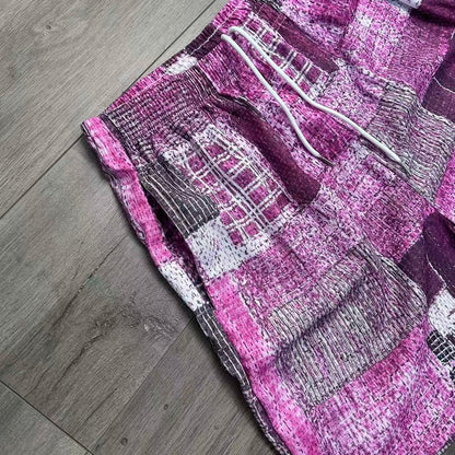 PURPLE BORO MESH SHORTS-8801