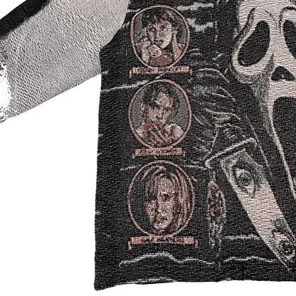 Purple Scream Tapestry