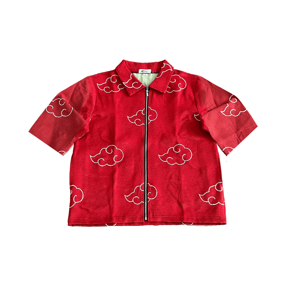 RED N TAPESTRY TEE