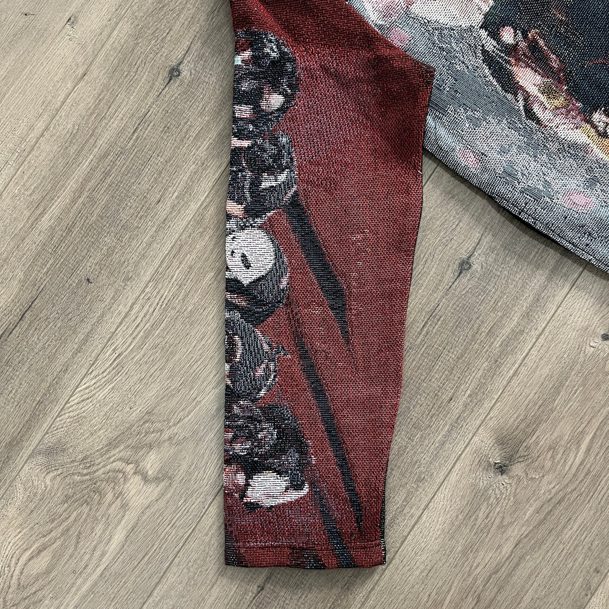 RED VELVET TAPESTRY HOODIE