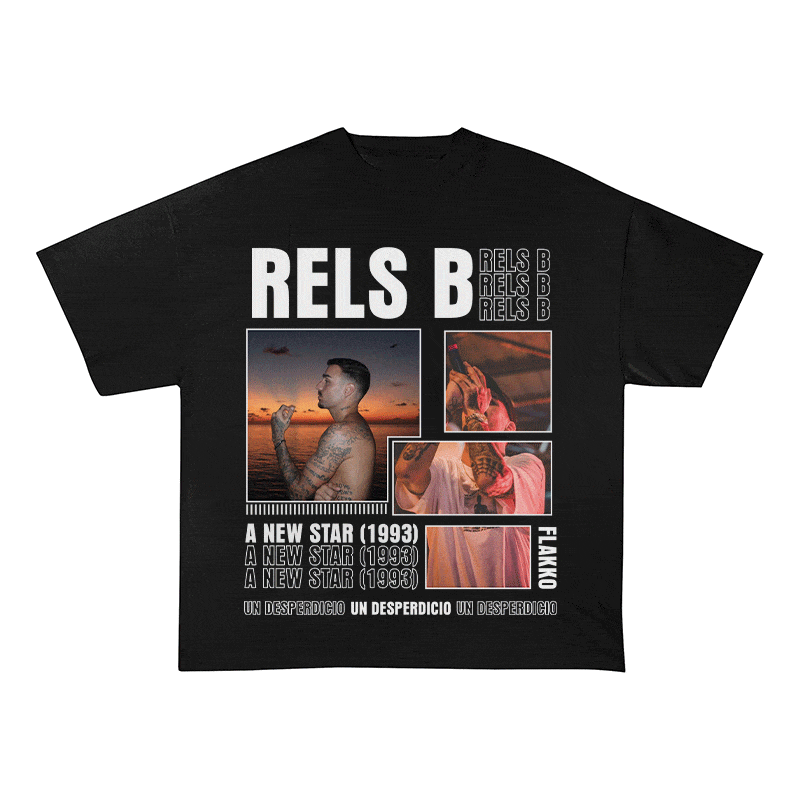 RELS B 2 HEAVY WEIGHT COTTON TEE-9018