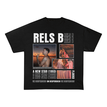 RELS B 2 HEAVY WEIGHT COTTON TEE-9018