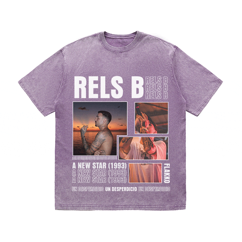 RELS B 2 HEAVY WEIGHT COTTON TEE-9018
