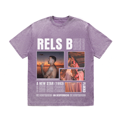 RELS B 2 HEAVY WEIGHT COTTON TEE-9018