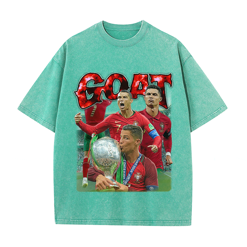 RONALDO HEAVY WEIGHT COTTON TEE-9173
