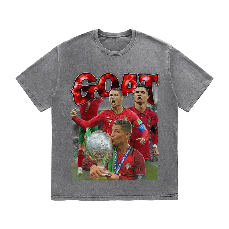 RONALDO HEAVY WEIGHT COTTON TEE-9173