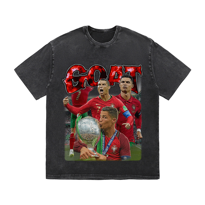 RONALDO HEAVY WEIGHT COTTON TEE-9173