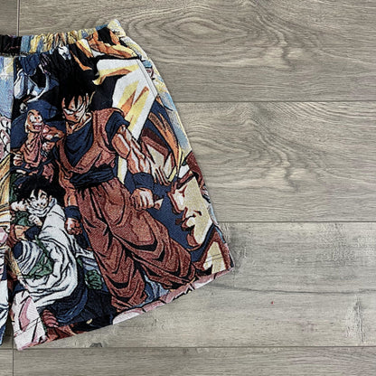 SAIYAN TAPESTRY SHORTS