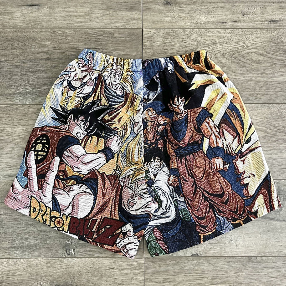 SAIYAN TAPESTRY SHORTS