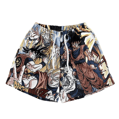 SAIYAN TAPESTRY SHORTS