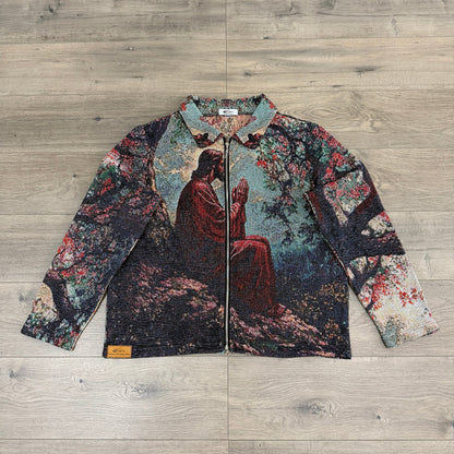 SAVIOR IN THE SAKURA TAPESTRY JACKET