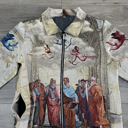 SCHOOL ATHENS TAPESTRY TEE