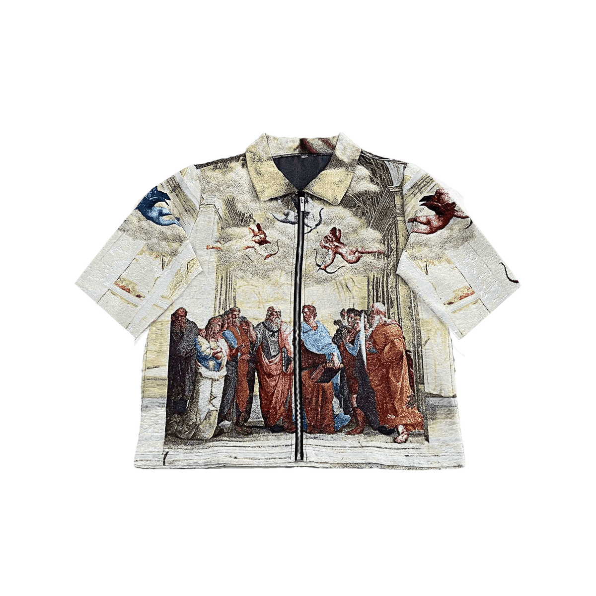SCHOOL ATHENS TAPESTRY TEE