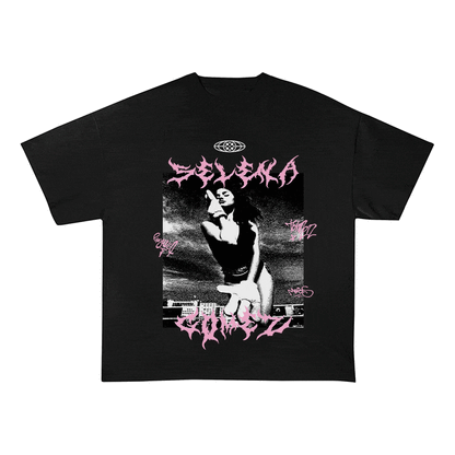 SELENA GOMEZ HEAVY WEIGHT COTTON TEE-8945