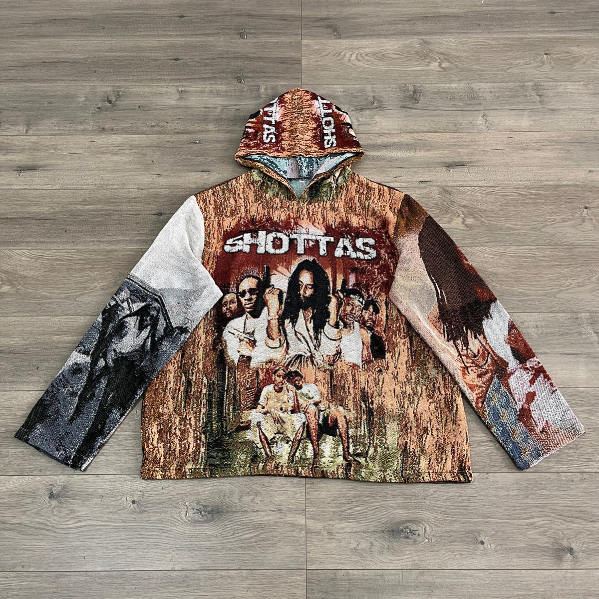 SHOTTAS TAPESTRY HOODIE