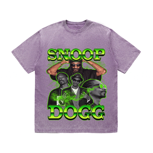 SNOOP DOGG HEAVY WEIGHT COTTON TEE-9136