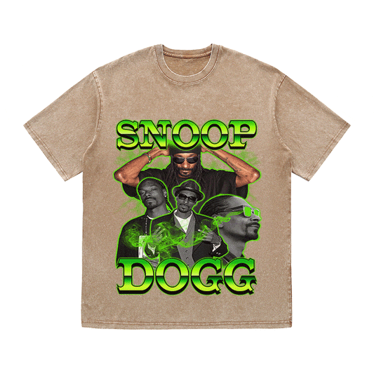 SNOOP DOGG HEAVY WEIGHT COTTON TEE-9136