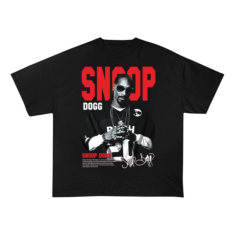 SNOOP HEAVY COTTON TEES-8271