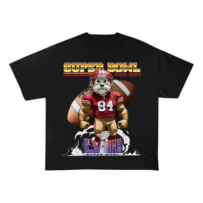 SUPERBOWL 4 SF HEAVY WEIGHT COTTON TEE-9193