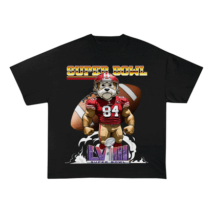 SUPERBOWL 4 SF NO YEAR HEAVY WEIGHT COTTON TEE-9183