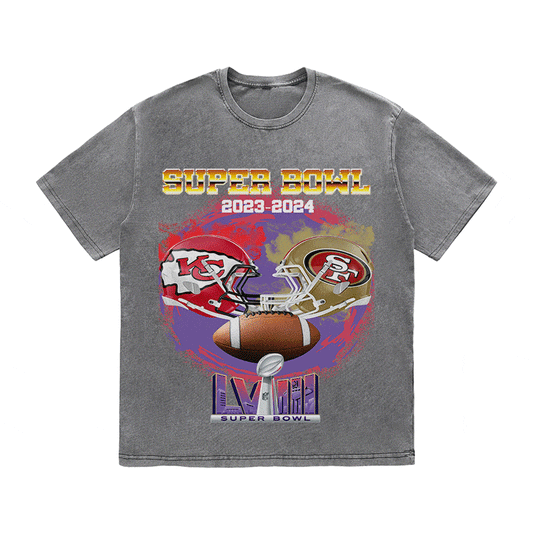 SUPERBOWL HEAVY WEIGHT COTTON TEE-9195