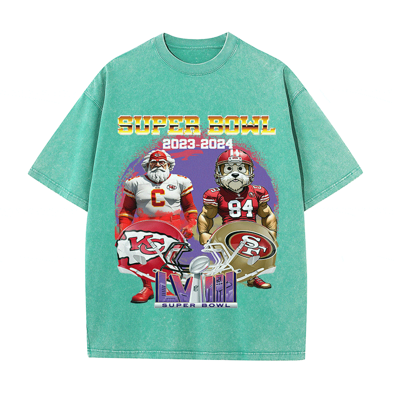 SUPERBOWL HEAVY WEIGHT COTTON TEE-9196