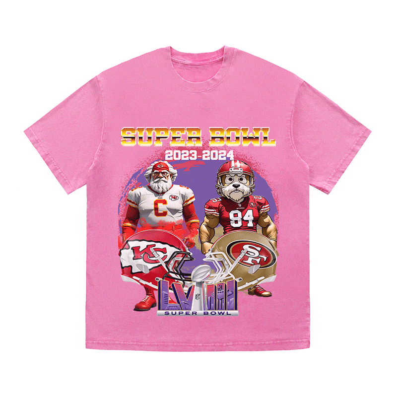 SUPERBOWL HEAVY WEIGHT COTTON TEE-9196