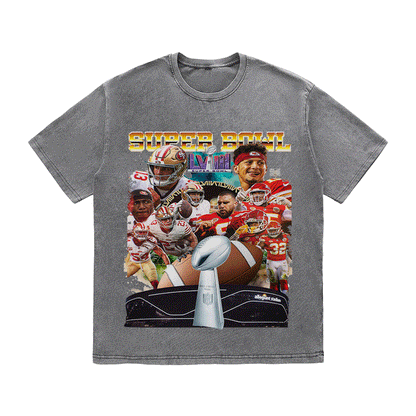 SUPERBOWL HEAVY WEIGHT COTTON TEE-9199