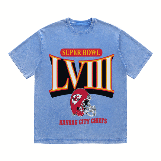 SUPERBOWL HEAVY WEIGHT COTTON TEE-9201