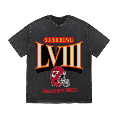SUPERBOWL HEAVY WEIGHT COTTON TEE-9201
