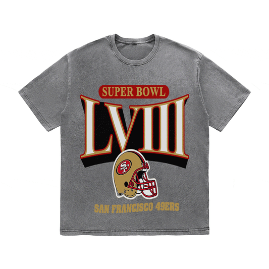 SUPERBOWL HEAVY WEIGHT COTTON TEE-9202